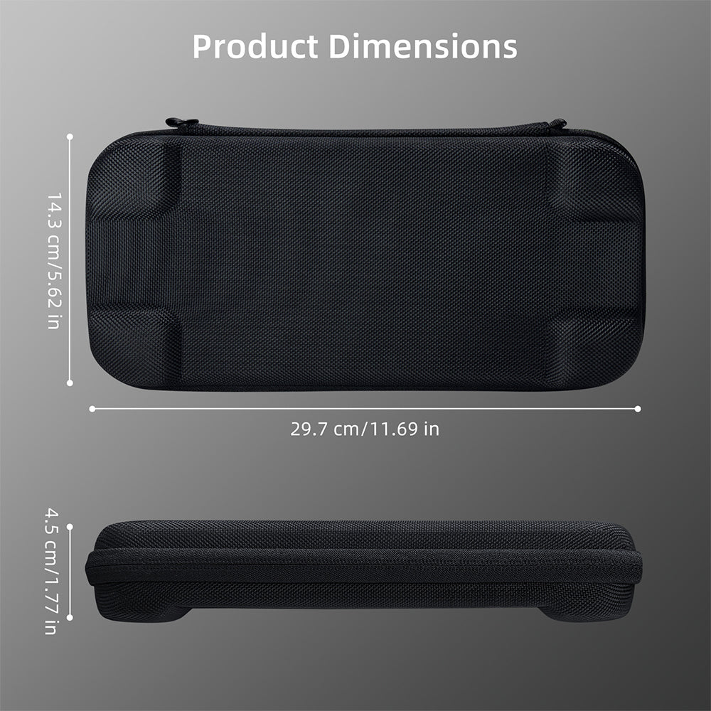 Travel Carry Case for Nintendo Switch 2 with Game Card Slots Black
