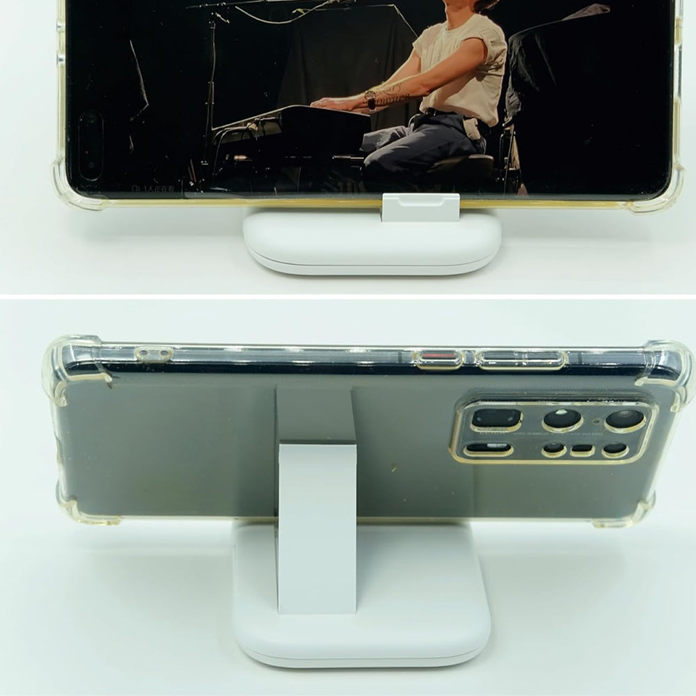 6-in-1 Cable Organizer Multifunctional Storage Box with Mirror for Travel White