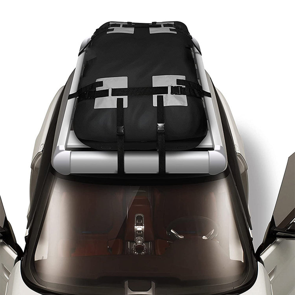 425L Car Roof Bag with Anti-Slip Mat Water-Resistant Rooftop Cargo Carrier Luggage Storage Bag