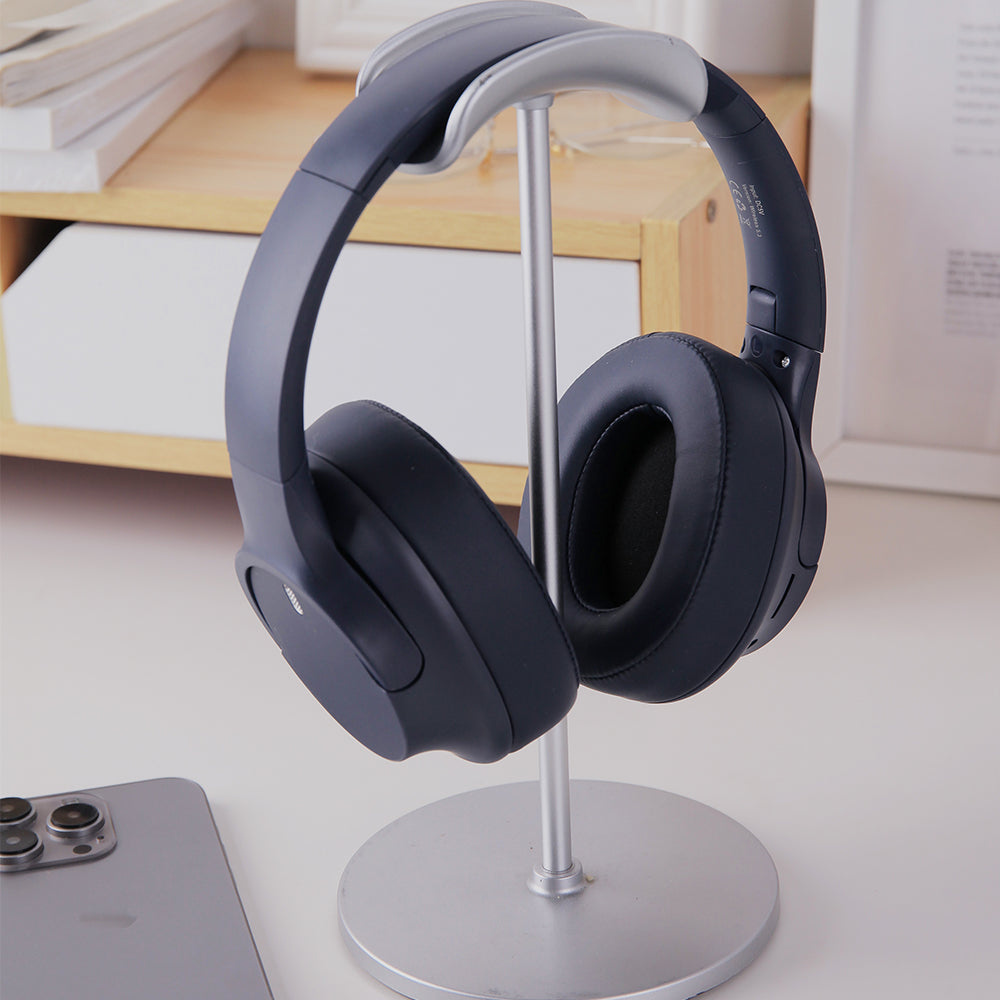 Over Ear Bluetooth Headphone Wireless Foldable Headset Blue