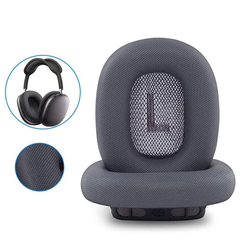 Pair of Replacement Ear Pads for Apple AirPods Max 2nd Generation Headphone Ear Cushions Black