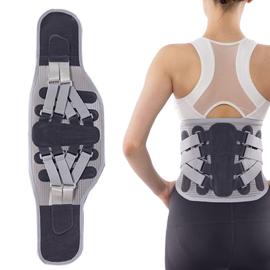 Adjustable Lumbar Brace Waist Support Belt for Long Sitting Workout