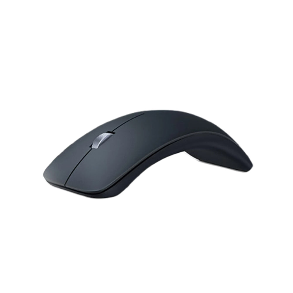 3-Mode Wireless Mouse Battery Powered Bluetooth/2.4Ghz Ergonomic Silent Mouse Black
