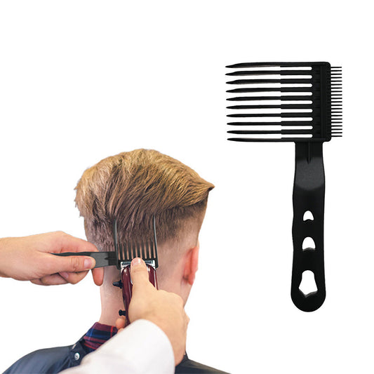 Barber Cutting Comb for Men Haircut Hair Fade Tool Black