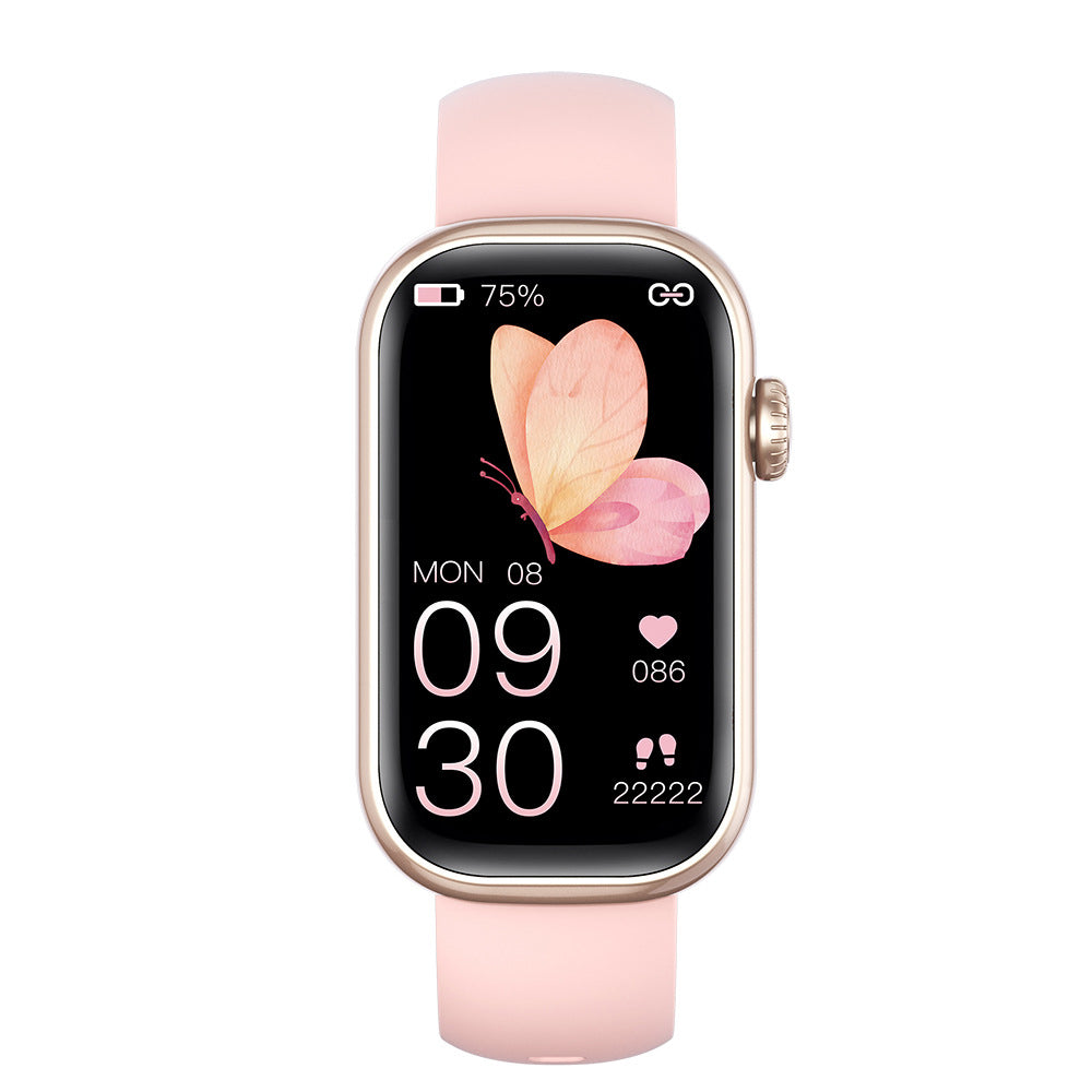 Smart Watch with Bluetooth Calling & Fitness Tracking Compatible with iOS & Android Pink