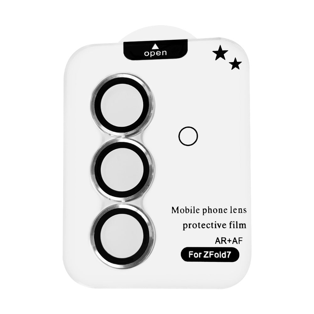 Camera Lens Protector Tempered Glass Cover for Samsung Galaxy Z Fold 7 �Anti-Scratch Silver