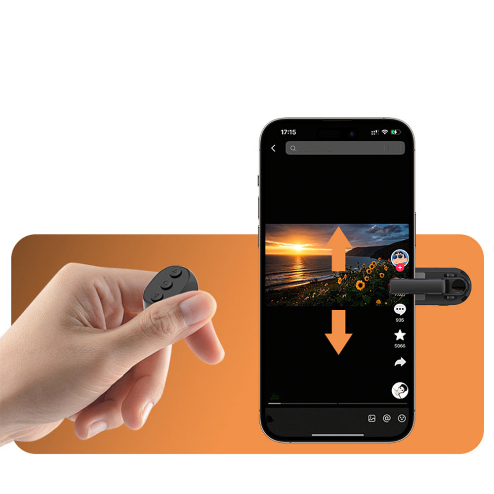 Wireless Remote Page Turner Clicker for Kindle JX-07 �Black
