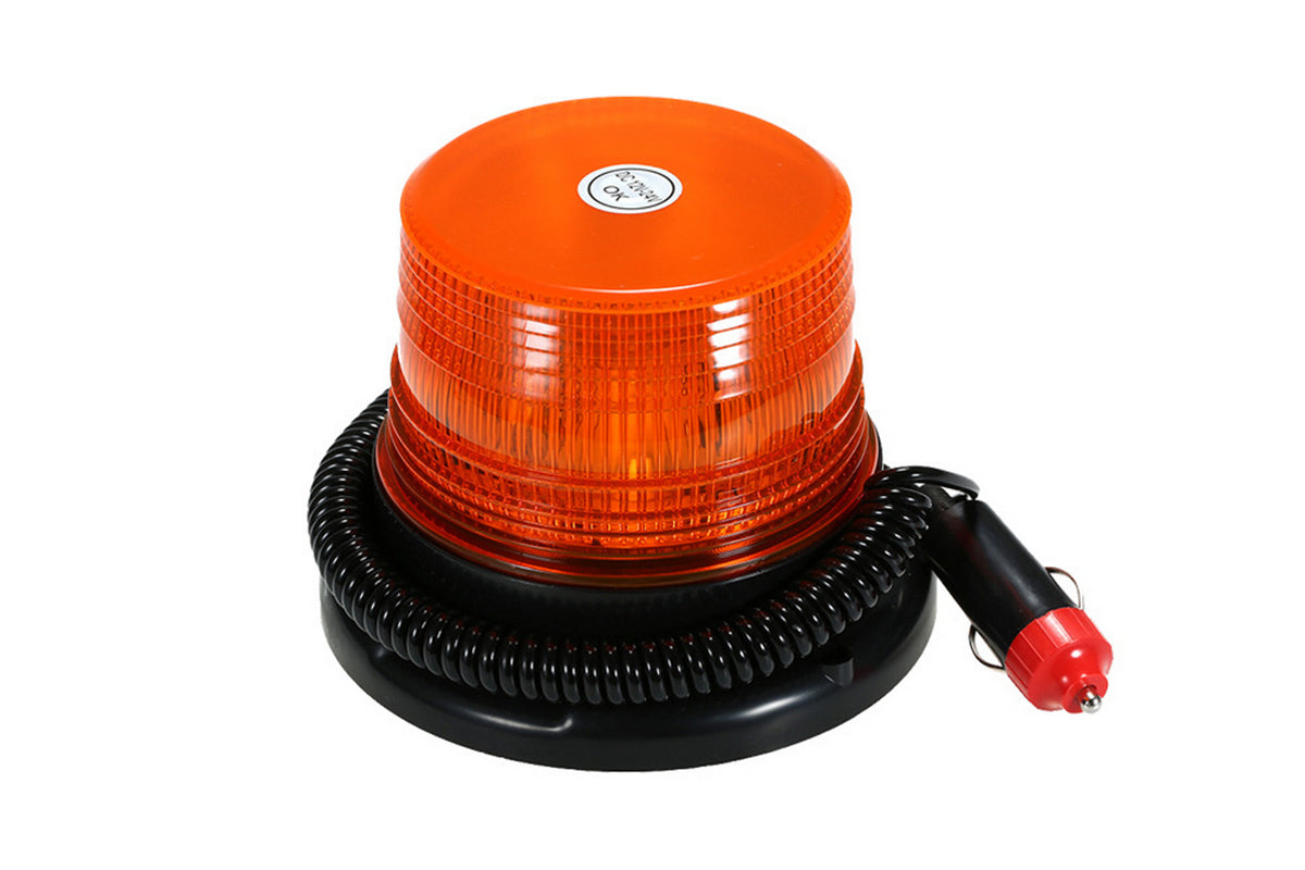 LED Strobe Light 12V-24V LED Warning Safety Flashing Beacon Lights-Yellow