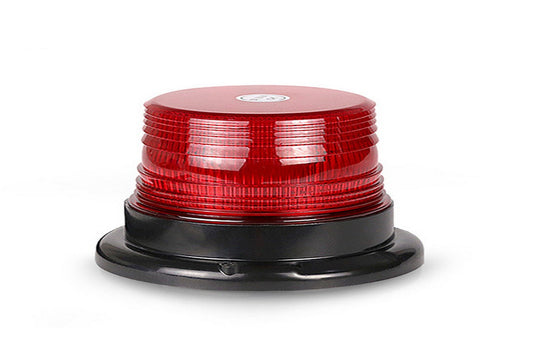 LED Strobe Light 12V-24V LED Warning Safety Flashing Beacon Lights-Red
