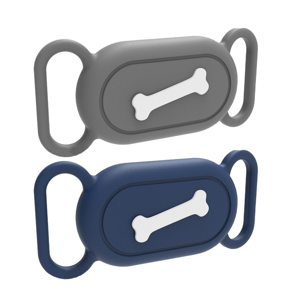 2Pcs Pet Cat Collar Holder Silicone Case for Samsung Galaxy SmartTag2 Style 4