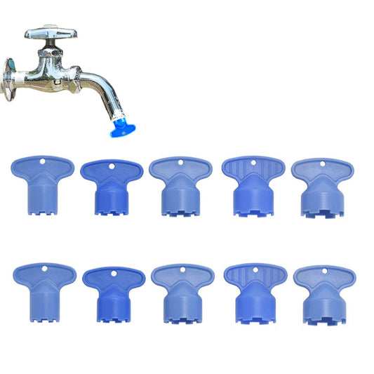 2 Sets of 5-Size Faucet Aerator Key Removal Wrench Tool