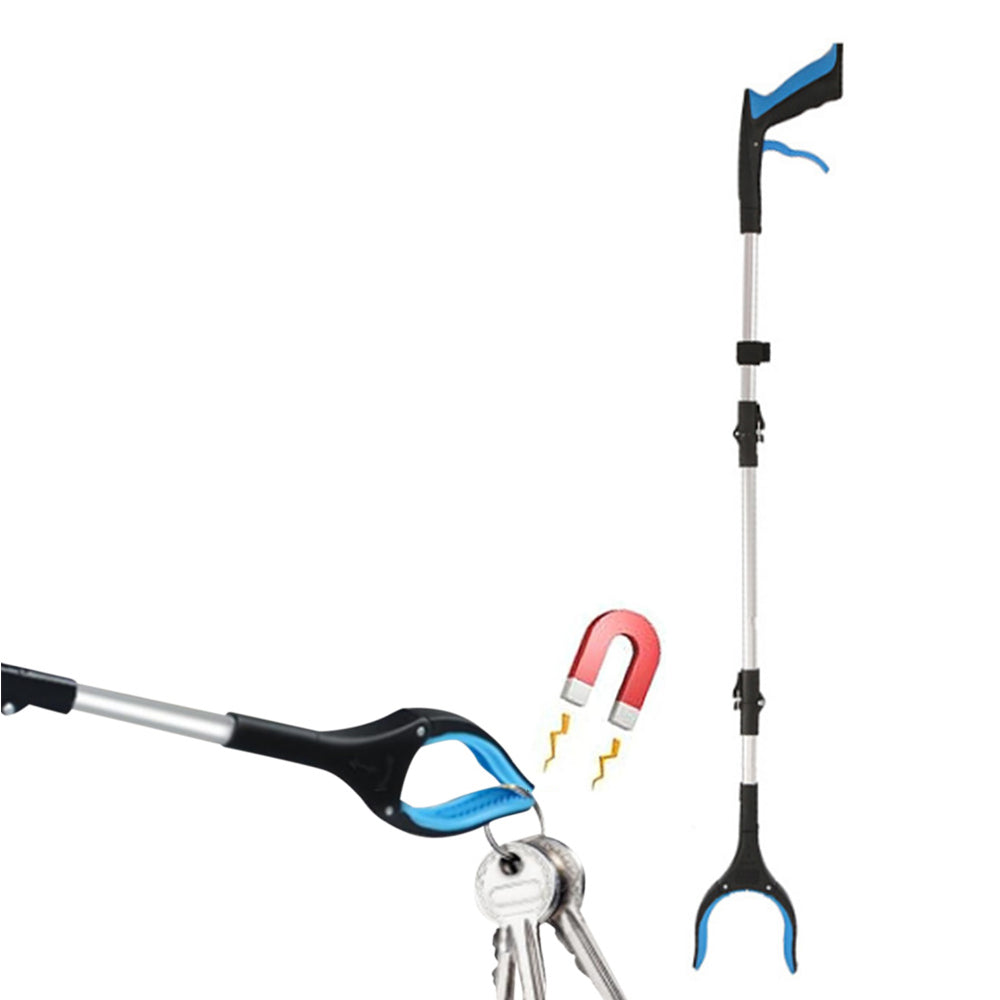 109cm Grabber Reacher Tool  Trash Pickup Tool with 360 Degrees Rotating Jaw