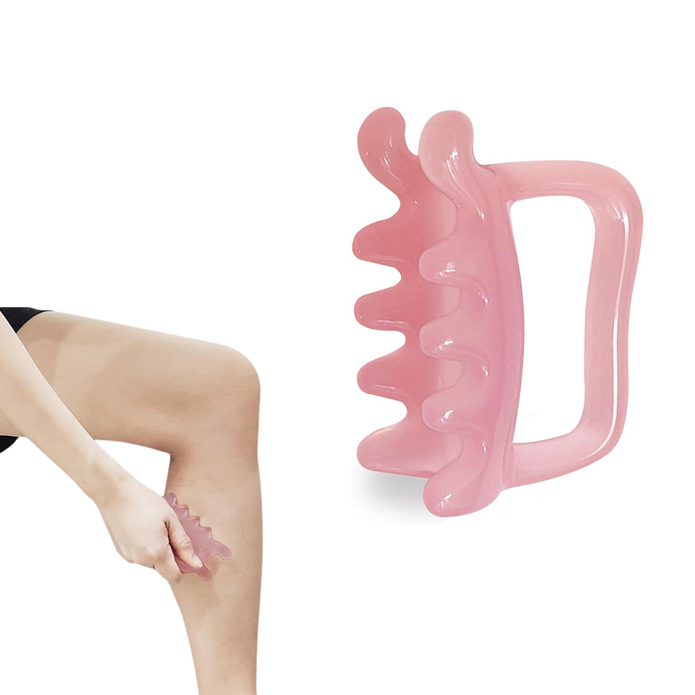 Manual Massage Tool for Back Fascia Massager for Body Muscle Pink