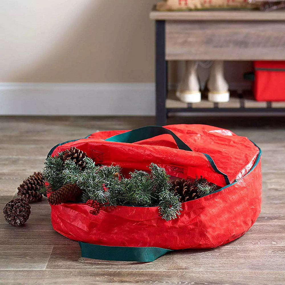 Dust-Proof Christmas Wreath Storage Bag