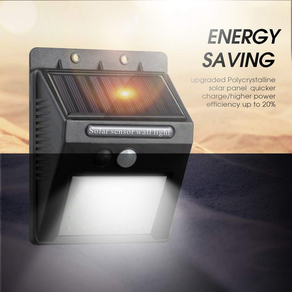 4 Pack 30 LEDS Motion Sensor Solar Lights