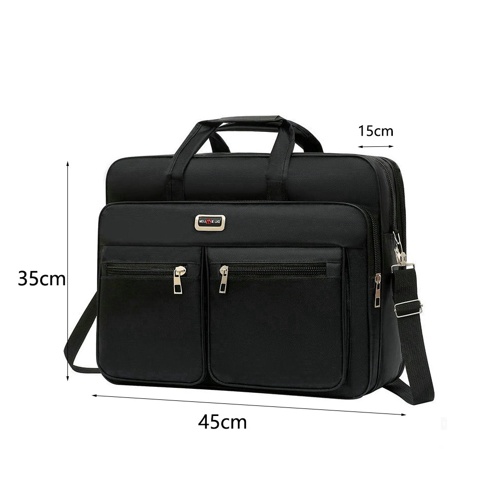 Travel Laptop Messenger Bag Business Office Bag Multi-Functional Shoulder Bag Style 2