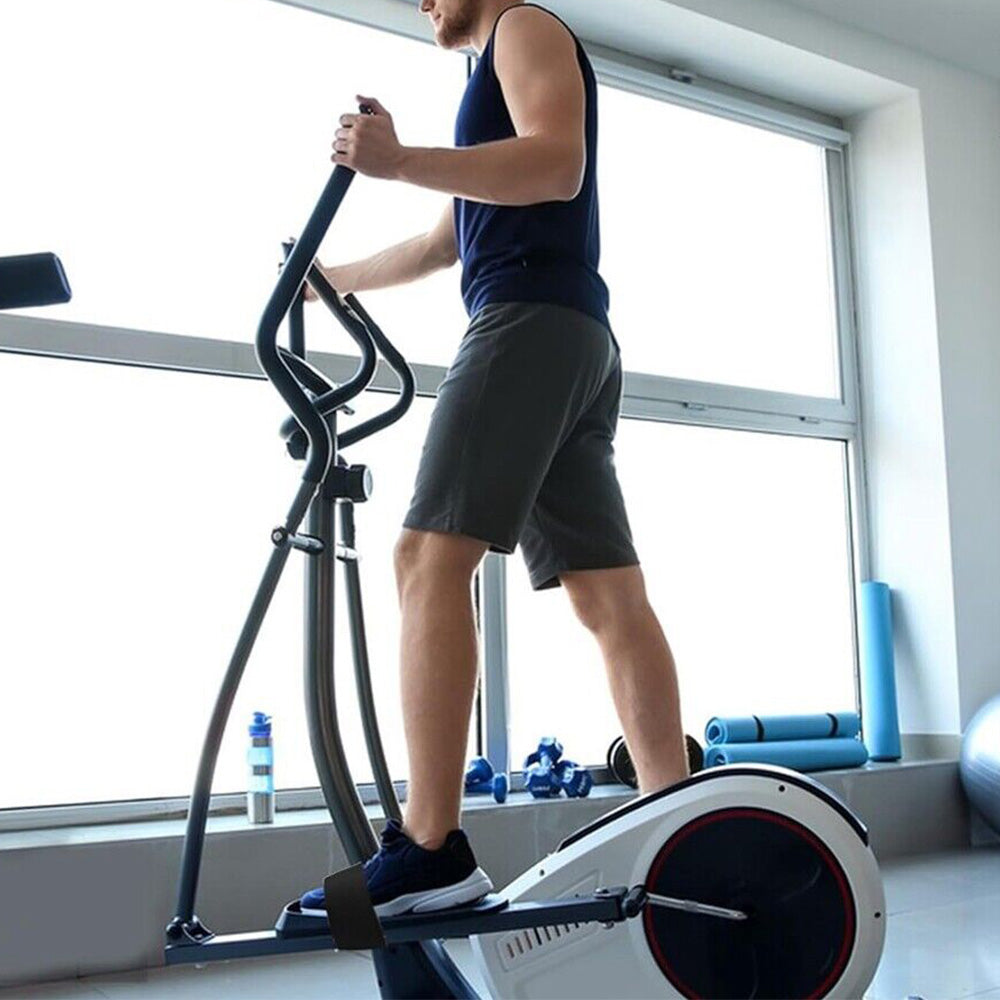 6 Pcs Adjustable Ellipse Pedal Straps for Leg Exerciser Machine Fitness Home Sports Accessories