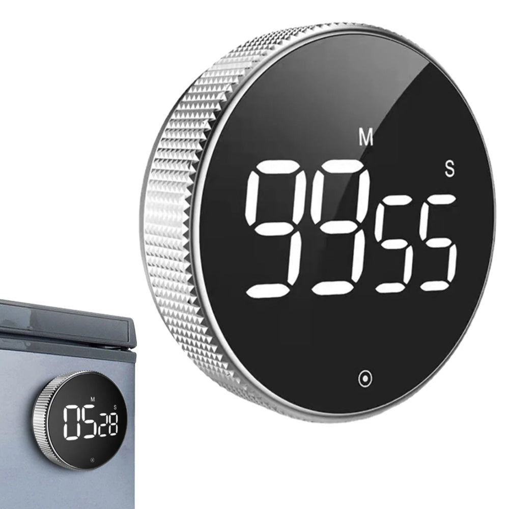 LED Digital Magnetic Kitchen Timer & Stopwatch for Cooking & Classroom Style 1