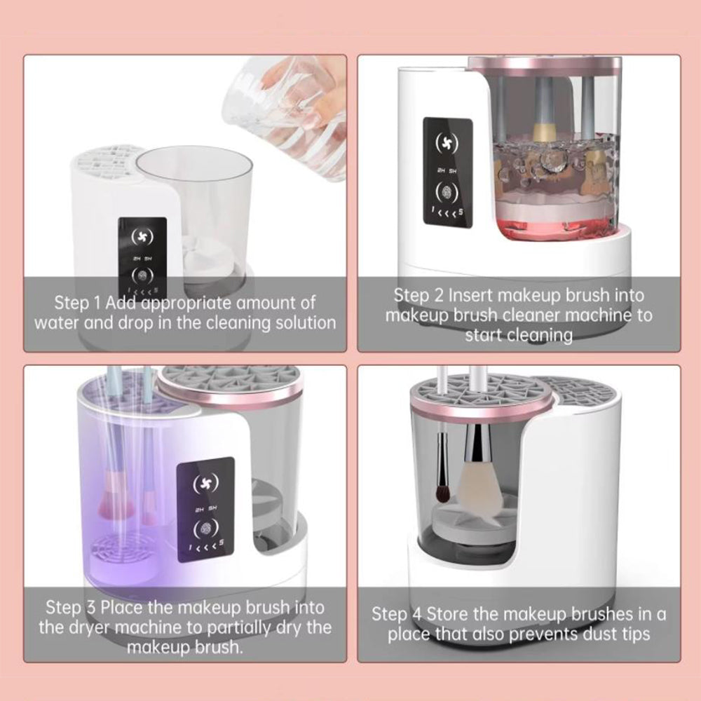 3-in-1 Electric Makeup Brush Cleaner and Dryer