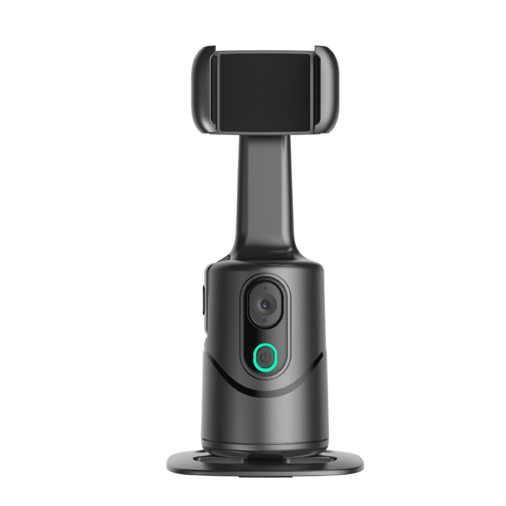 AI Smart Tracking Phone Gimbal 360-Degree Rotating  Gesture Control Bluetooth Remote Face and Body Tracking