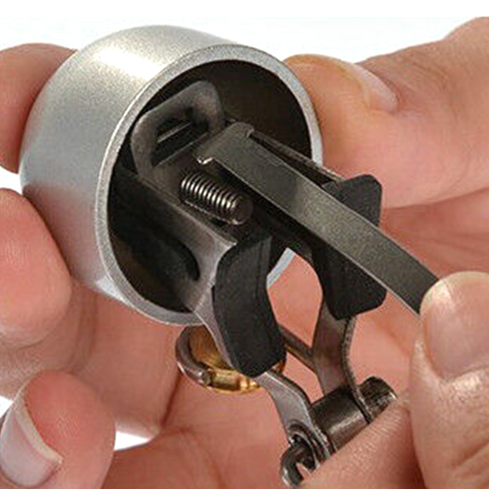 Retro Bike Bell Copper Crisp Cycling Bicycle Handlebar Bell Alarm Ring Sliver