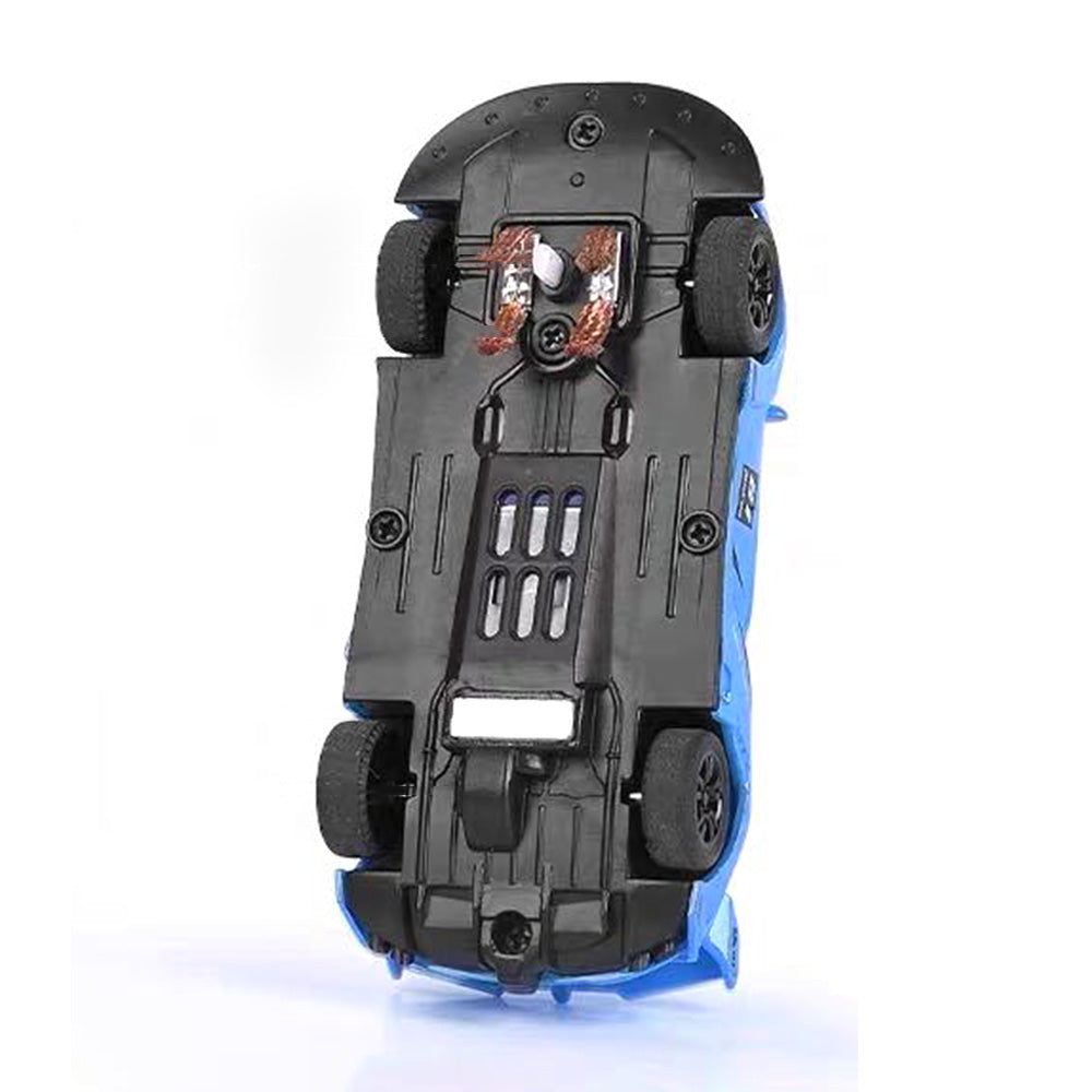 Electronic Slot Car Race Track Set with 2 High-Speed RC Cars Toy Gift for Kids