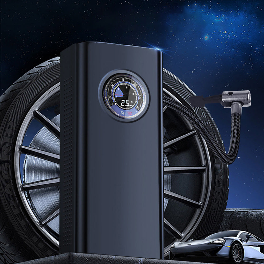 Electric Air Compressor Mini Tire Pump Wireless Inflatable Pump for Car Auto