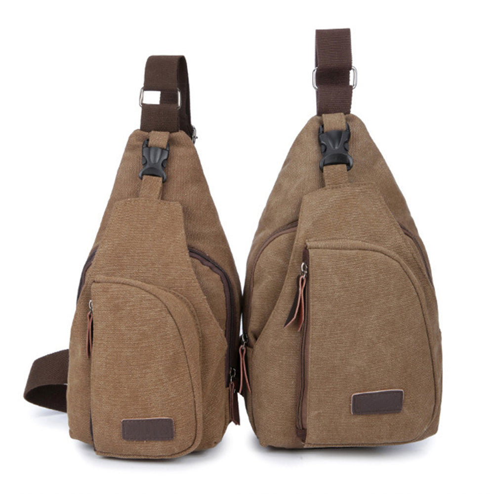Men's Crossbody Bag Chest Sling Bag for Travel Hiking