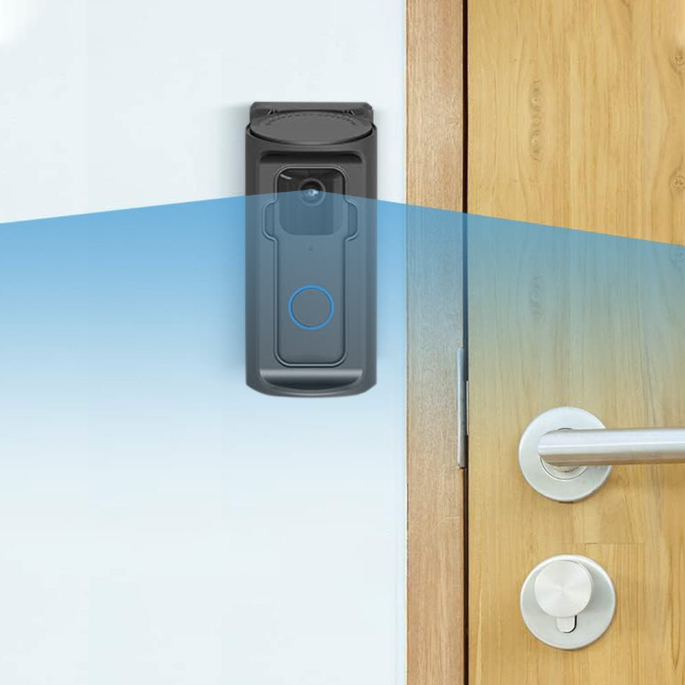 Wall-Mounted Anti-Theft Video Doorbell Holder for Ring Video Doorbell 3 2 1 Adjustable Bracket