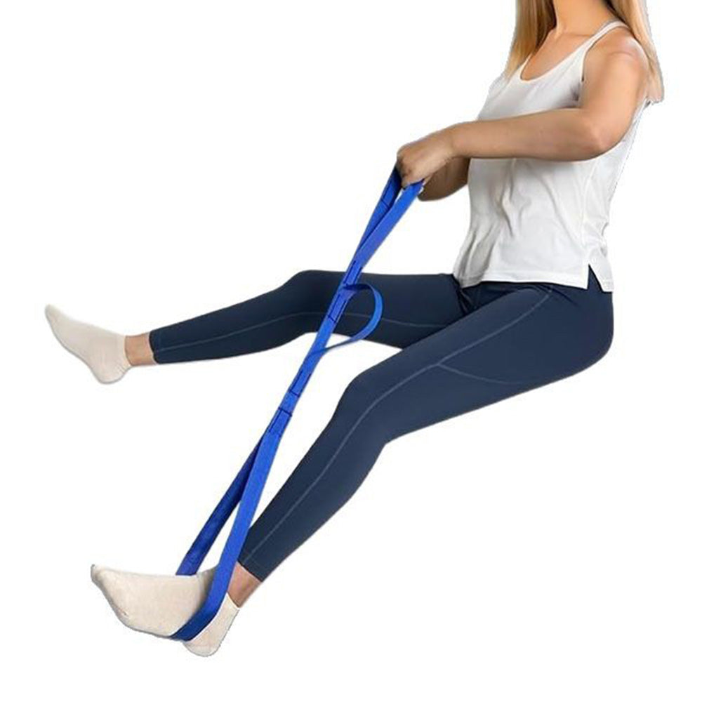 Multi-Loop Leg Lifting Strap Mobility Aid for Independent Living & Care