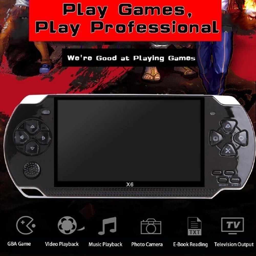4.3 inch Retro Handheld Game Console Portable Game Player with 10000+ Games Built In