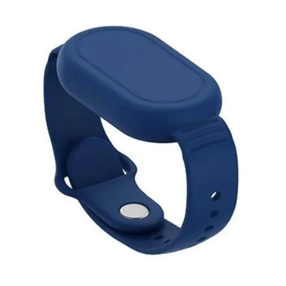 Silicone Bracelet Full Cover for Samsung Galaxy SmartTag 2 Watch Case with Wristband Blue
