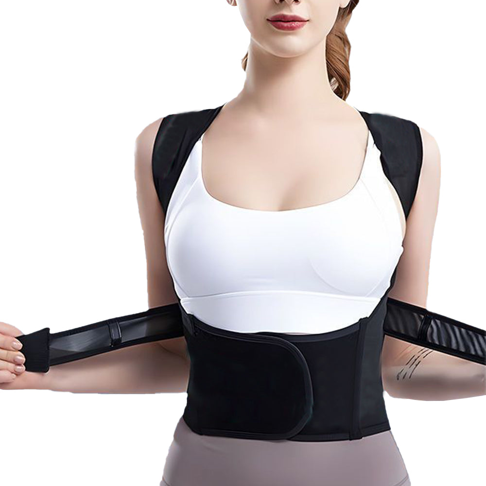 Adjustable Back Posture Corrector Back Posture Brace Lumbar Back Support Belt Shoulder Brace