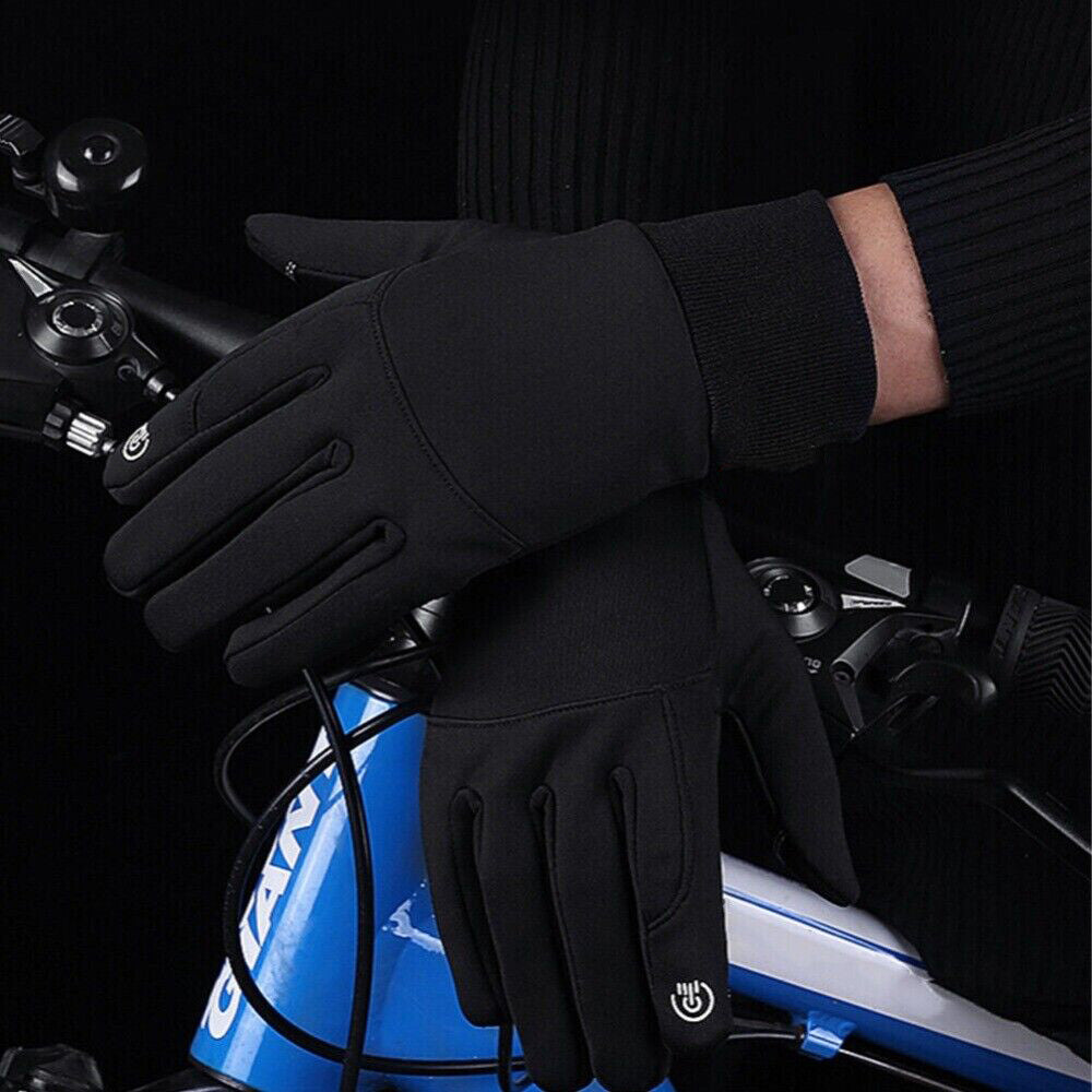Pair of Touchscreen Ski Gloves Water Resistant Winter Warm Ski Gloves for Sports Fishing