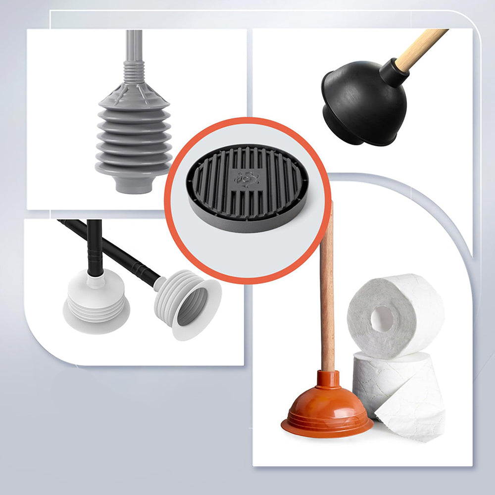 Plunger Tray Plunger Air Drying Mat for Toilet Plunger Toilet Plunger Holder