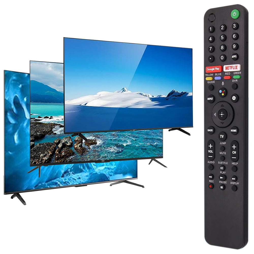 Replacement Voice Remote Control Compatible with Sony 4K Smart TV RMF-TX500U