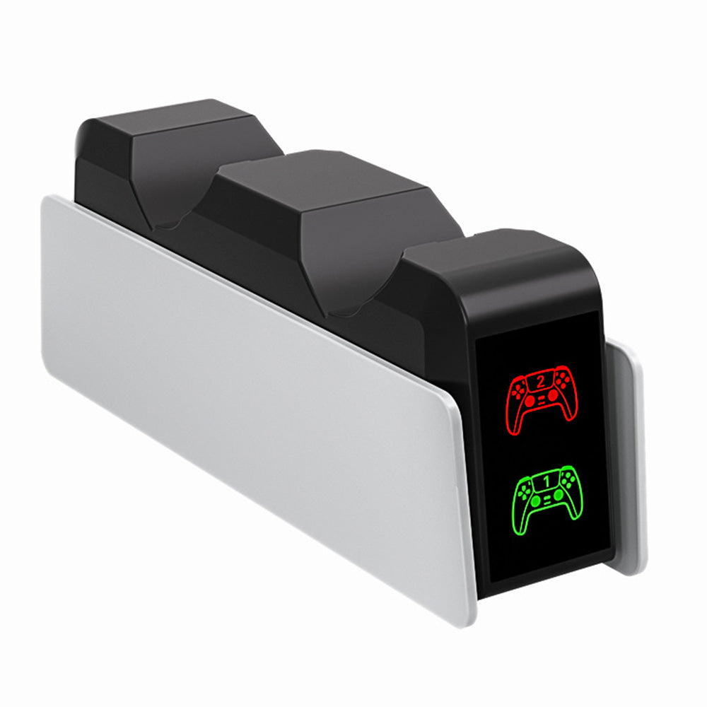 PS5 Controller Charging Dock ââ‚?Dual Fast Charger with LED Indicator