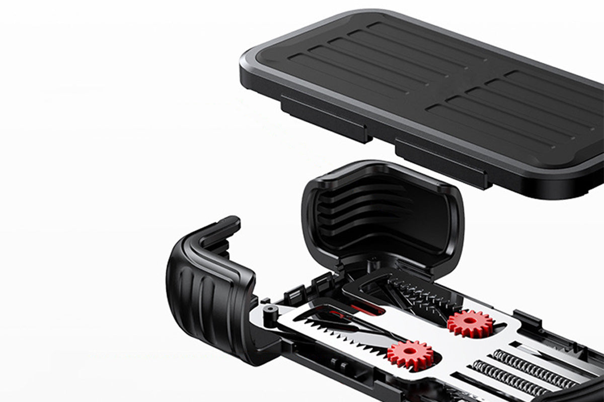 Aluminum Alloy 360-Degree Rotating Bike & Motorcycle Phone Holder for 4.7-6.8 Inch Smartphones