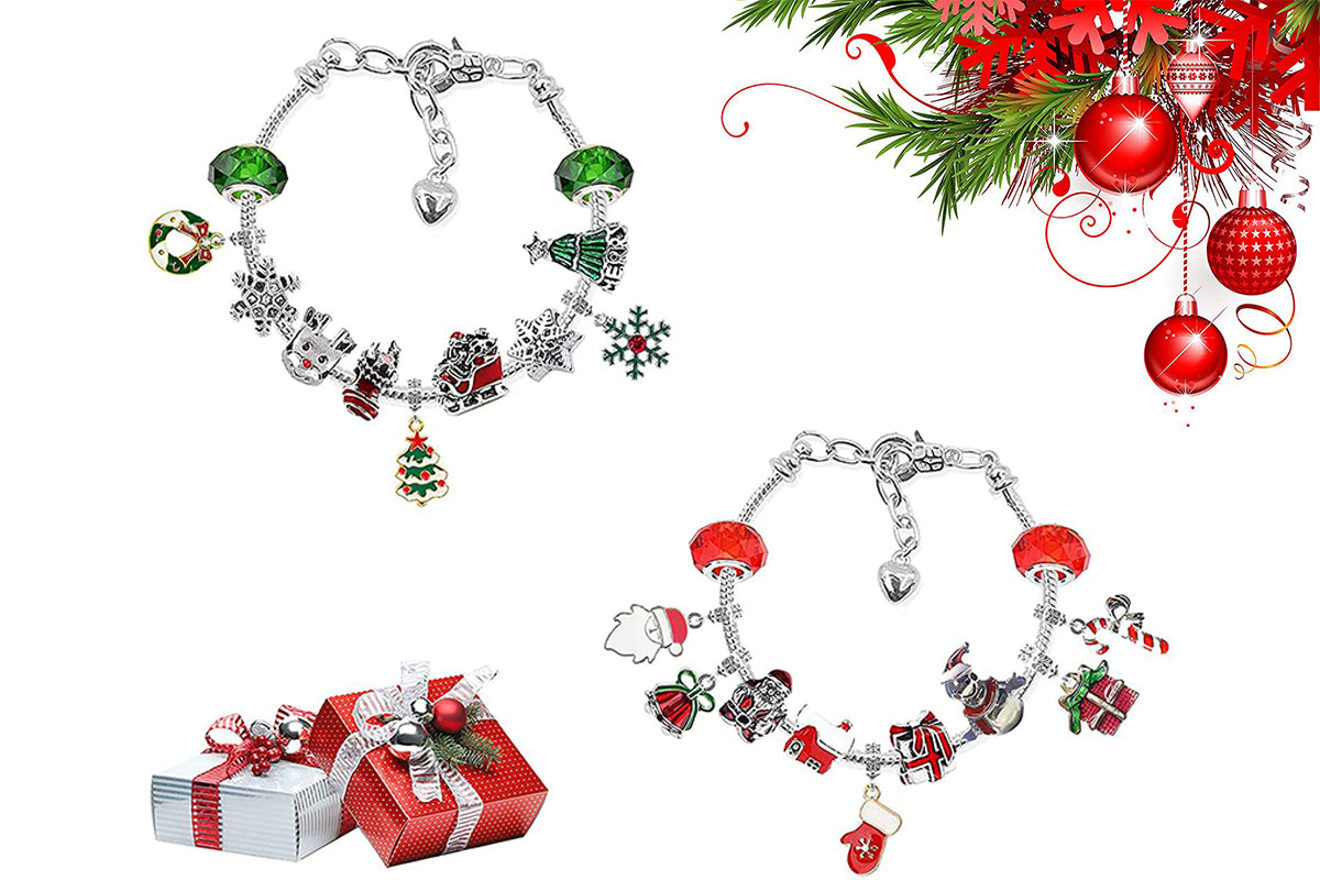 Christmas Advent Calendar Bracelets 2025 for Girls 24 Days Countdown Calendar