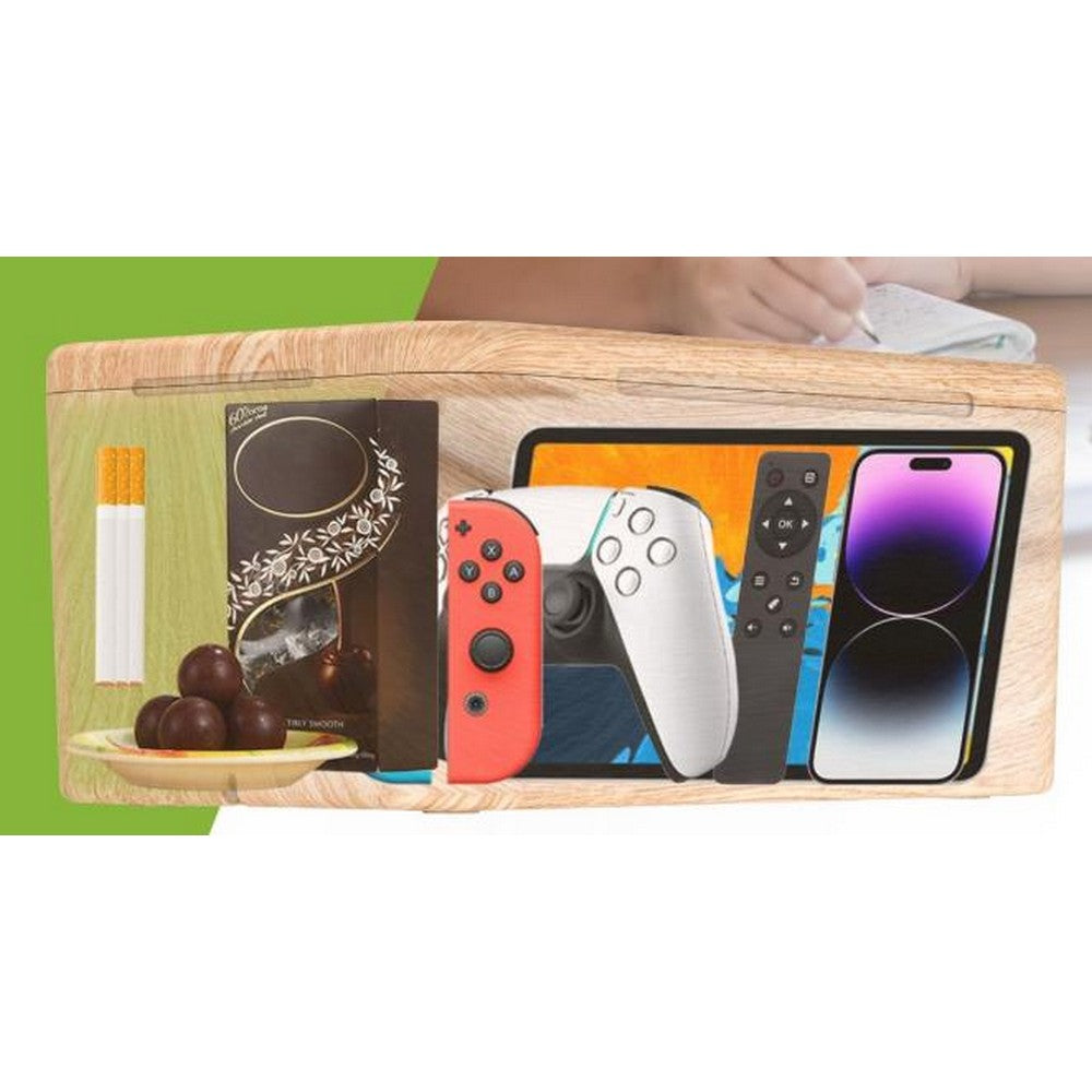 Phone Lock Box Phone Lock Box with Timer Unplug from Video Games Social Media-khaki