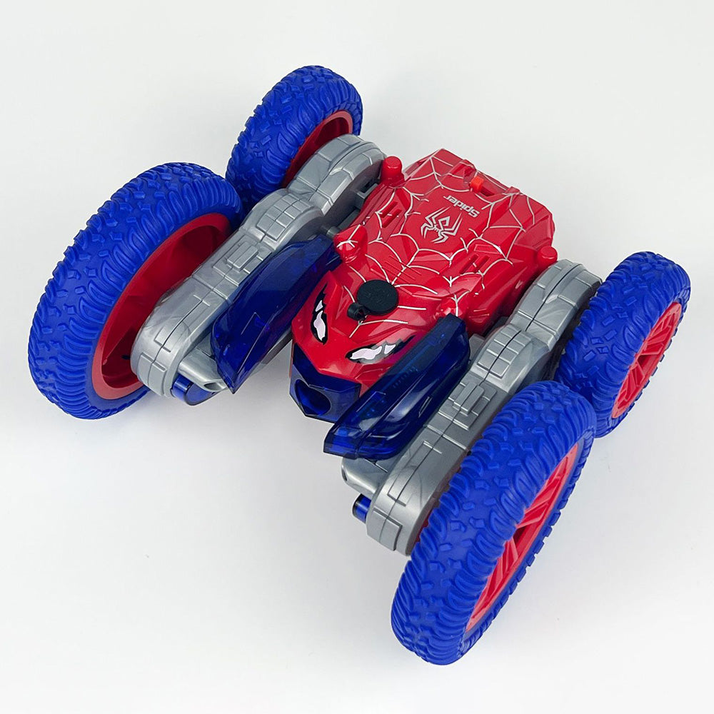 2.4GHz RC Spider Stunt Car 4WD Rotating Spray Off-Road Car Toy with Light