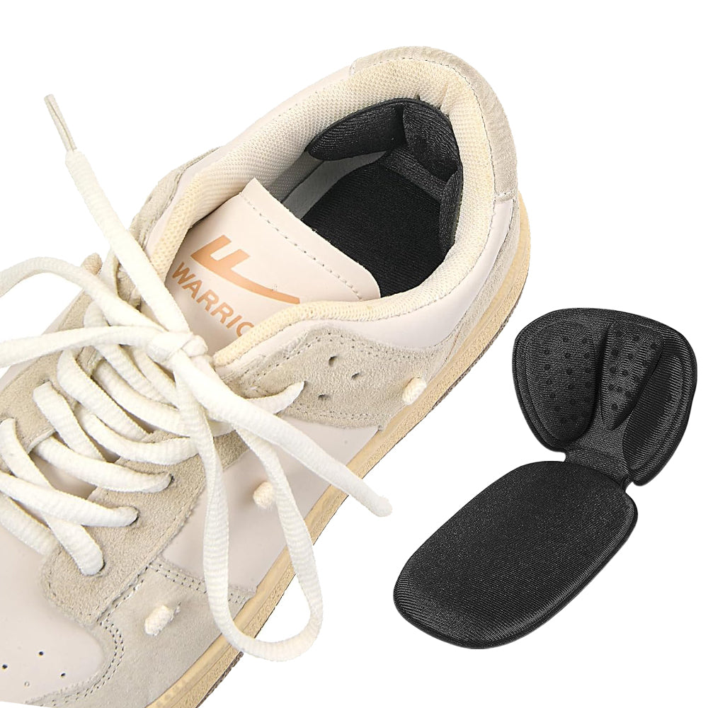 2 Pairs of Back of Heel Cushion Pads Mesh Adhesive Heel Grips Inserts Heel Protectors