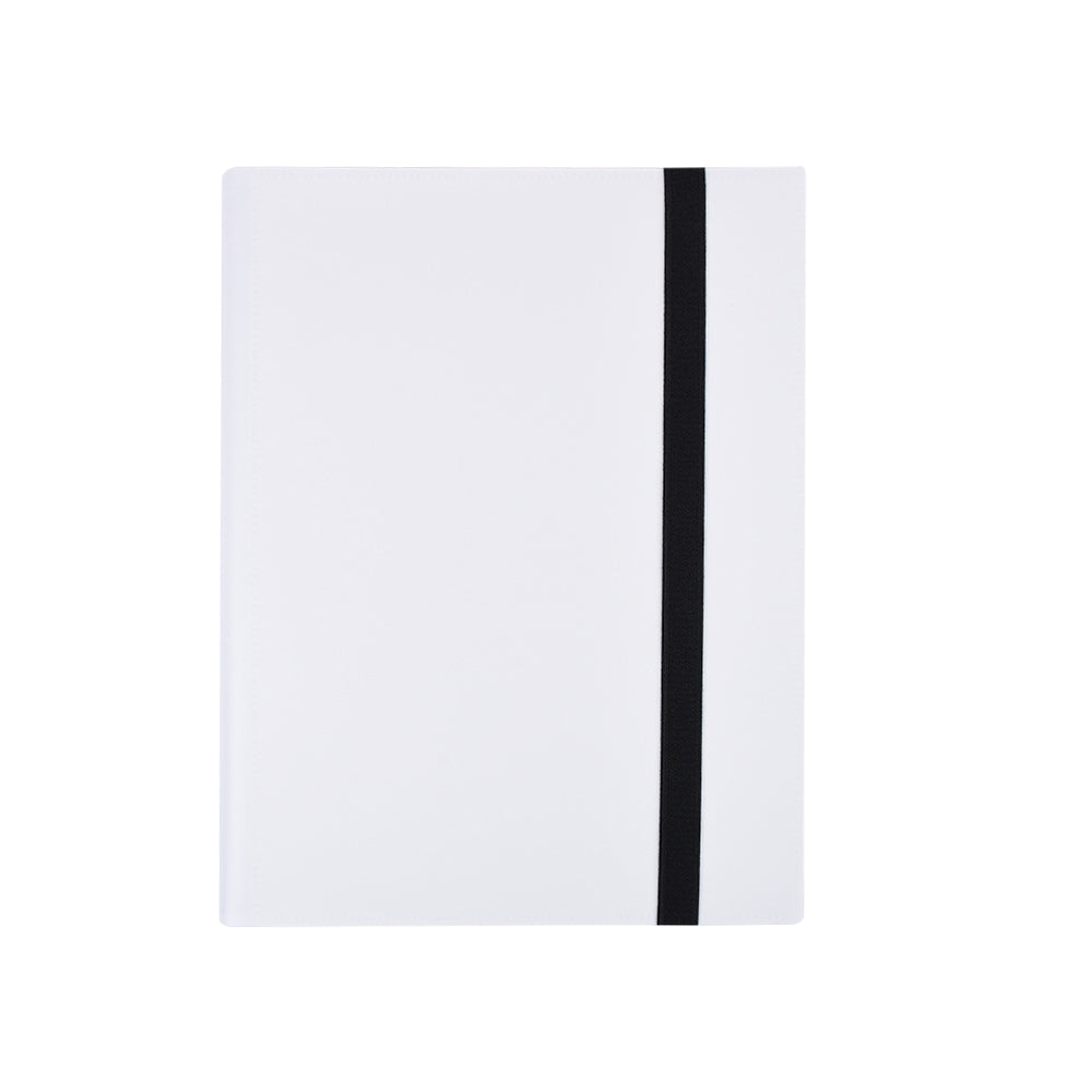 9-Pocket Card Binder Album Collection Binder Card Folder-360 Pockets White