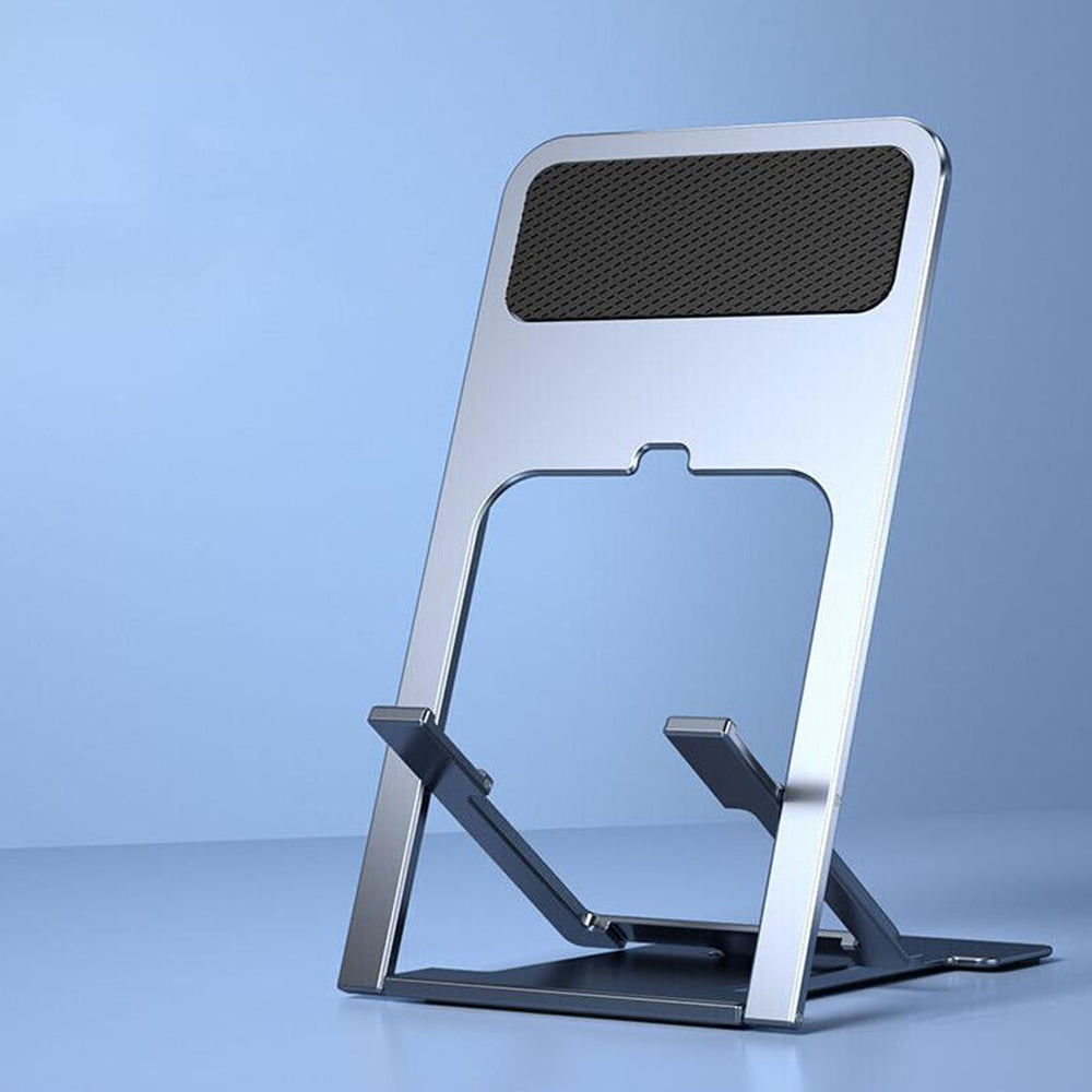 Adjustable Alloy Mobile Phone Mount Folding Stand for Smart Phone Tablet