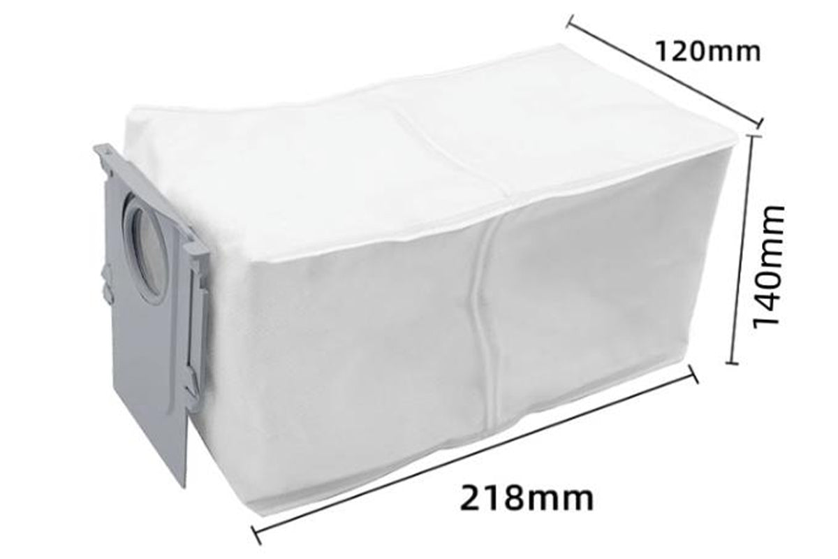 10Pcs Vacuum Dust Bags 3L Large Capacity for Roborock Qrevo S MaxV S8 Ultra P10 P20 Pro