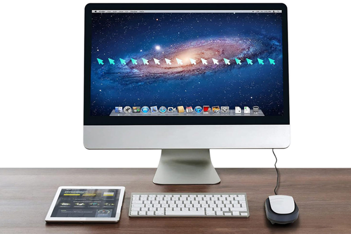 Undetectable Mouse Jiggler with Switch Mouse Mover for Wired and Wireless Mouse
