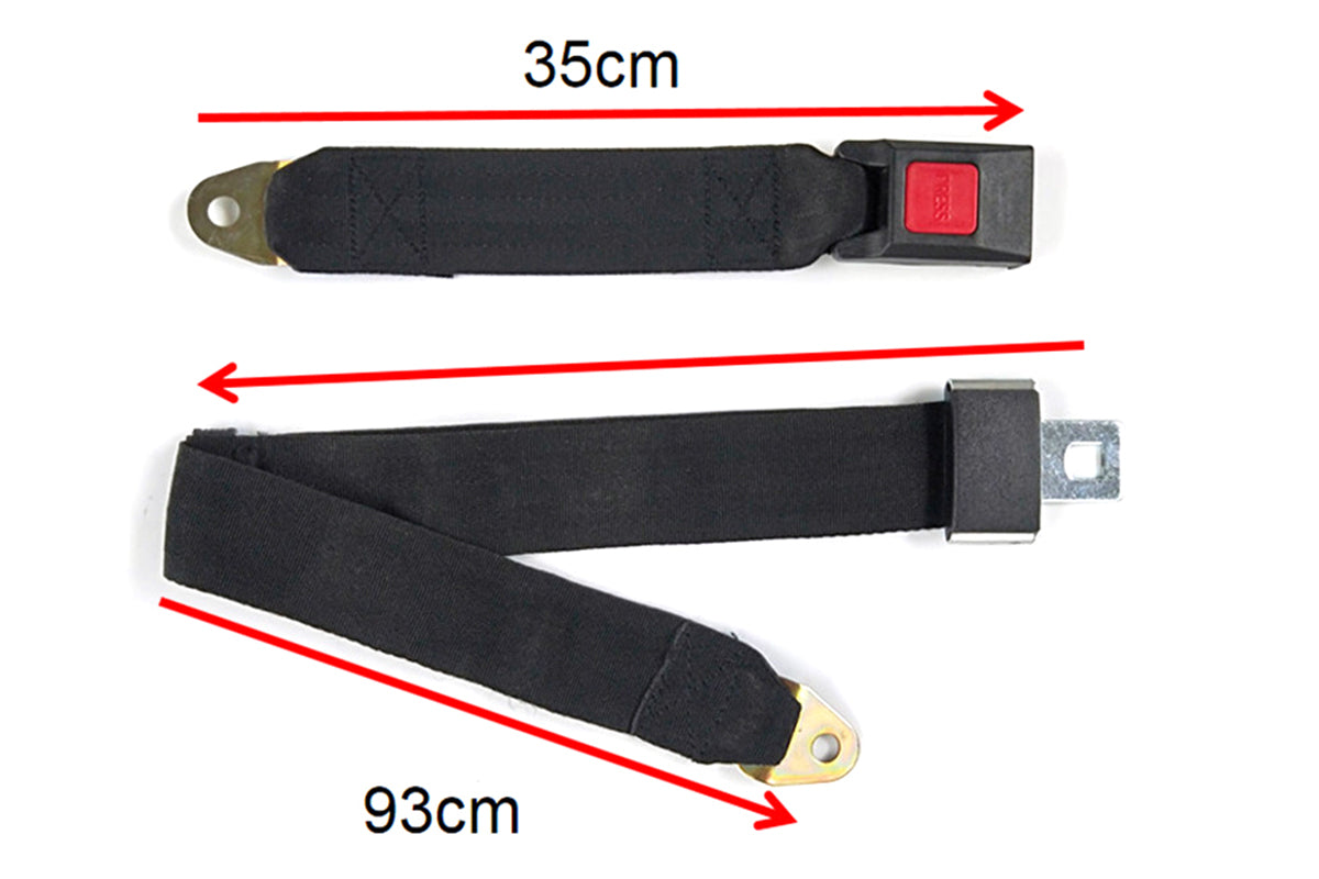 2Pcs 2 Point Adjustable Car security band fits Go Kart ATV UTV Quad Club Golf Cart