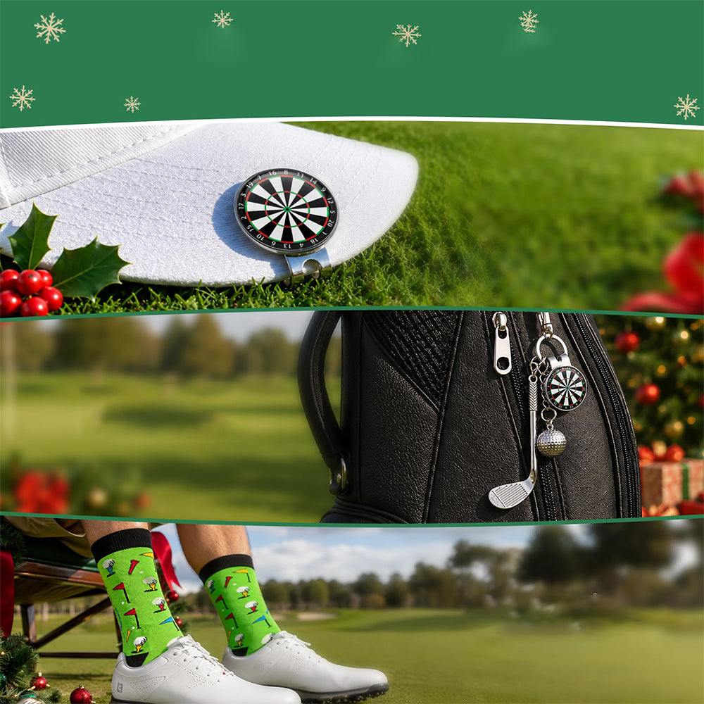 24 Day Countdown Golf Advent Calendar Christmas Golf Gifts for Men