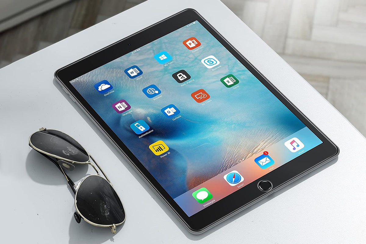 2Pcs Tempered Glass Screen Protector for iPad 7th 8th 9th Tempered Glass Screen Film Guard