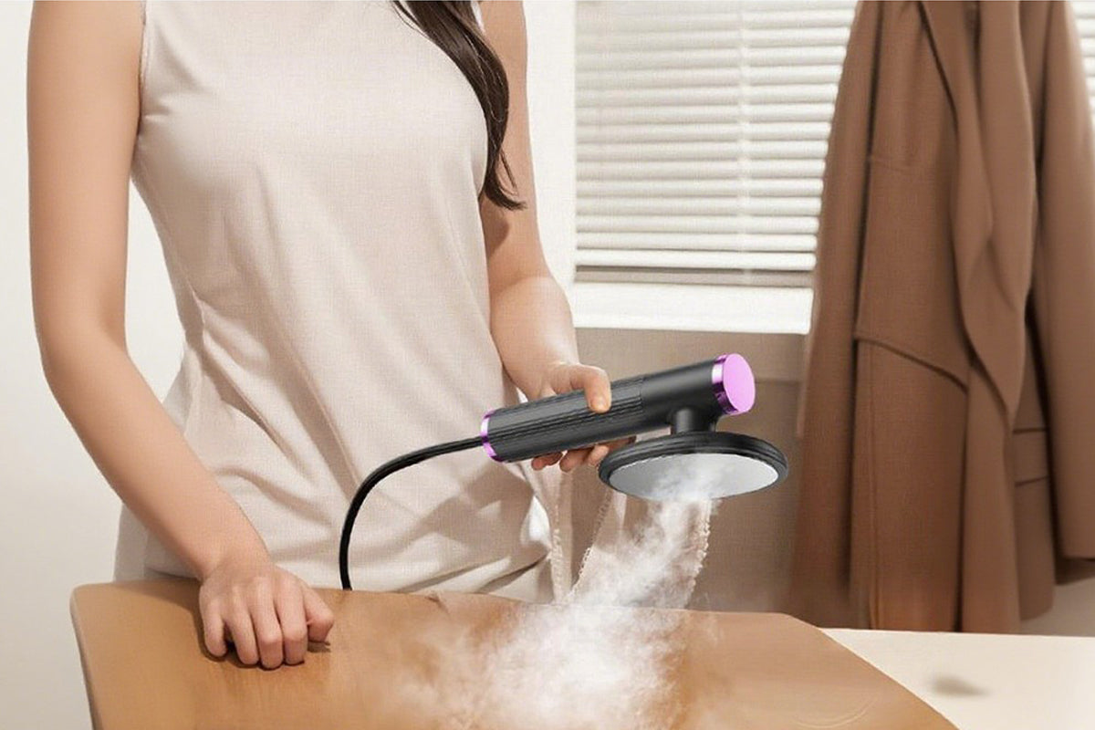 USB Travel Steamer Portable Handheld Clothing Wrinkles Remover for Clothes-Grey